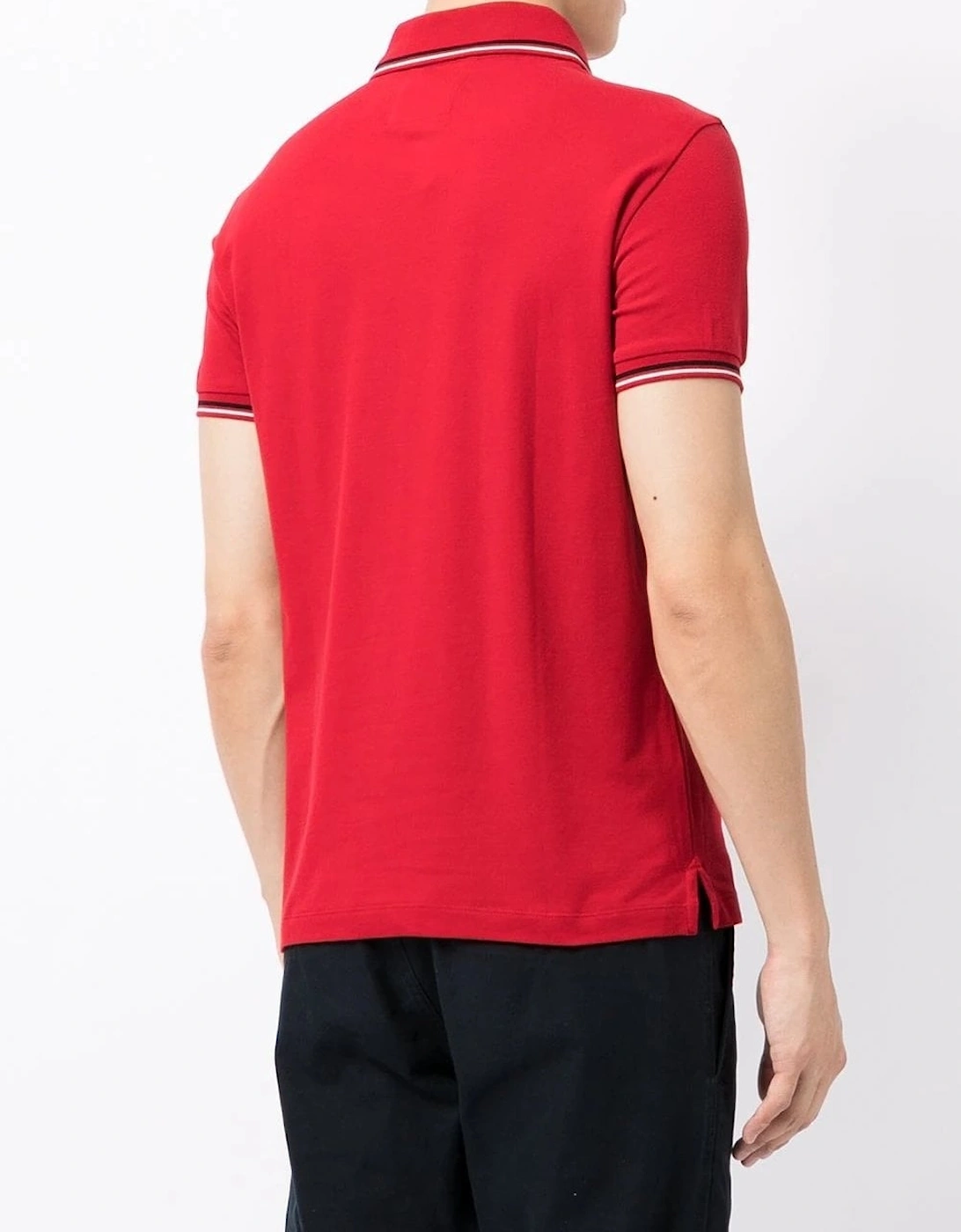 Essentials Piquet Polo Red