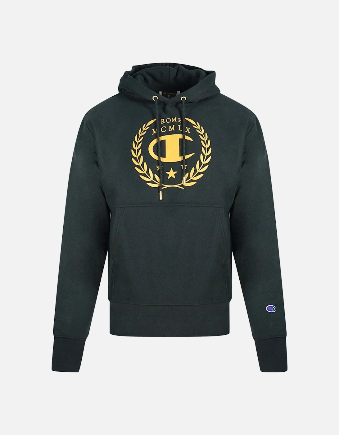 Rome Logo Black Hoodie, 3 of 2