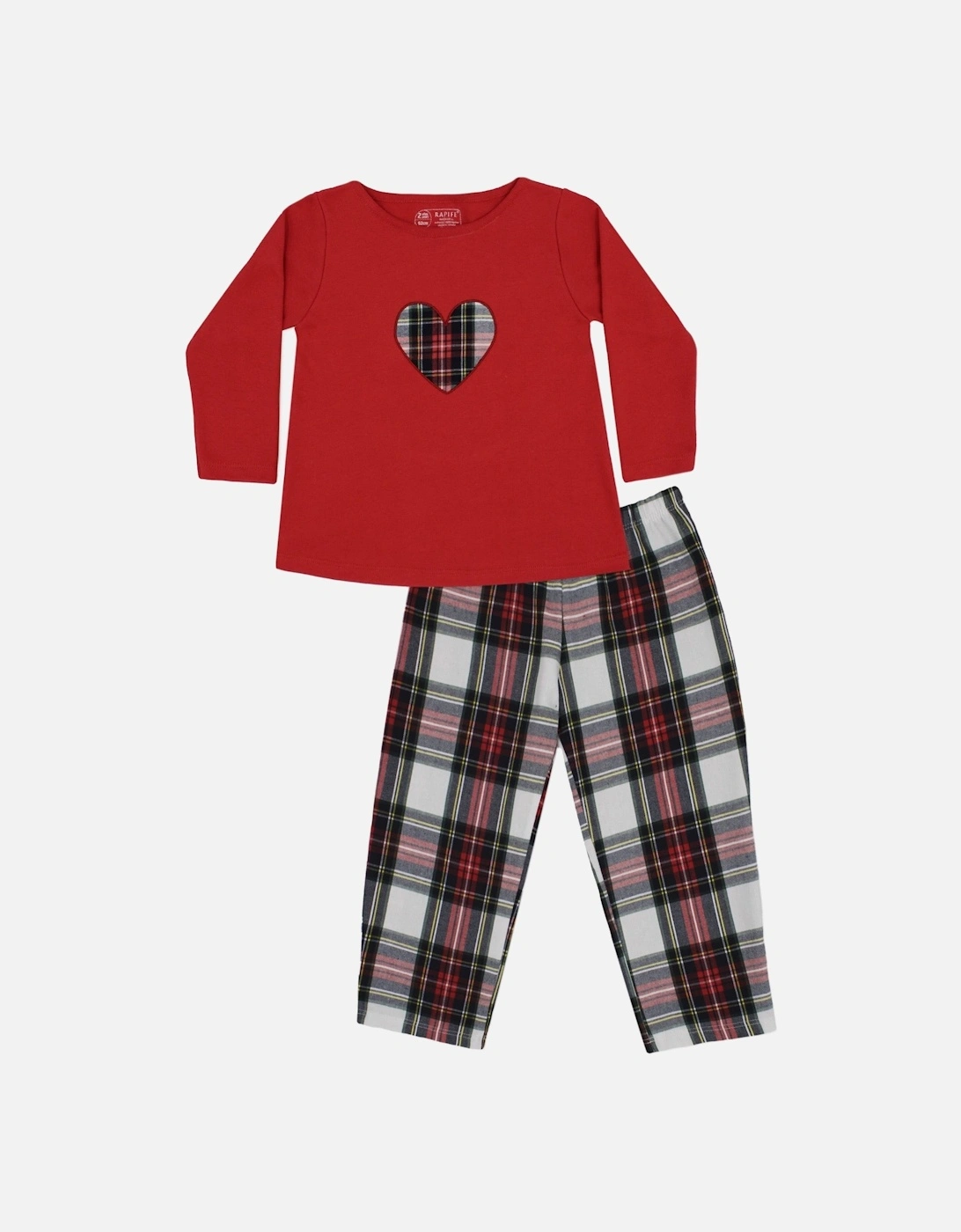 Red Tartan Cotton Pyjamas, 2 of 1