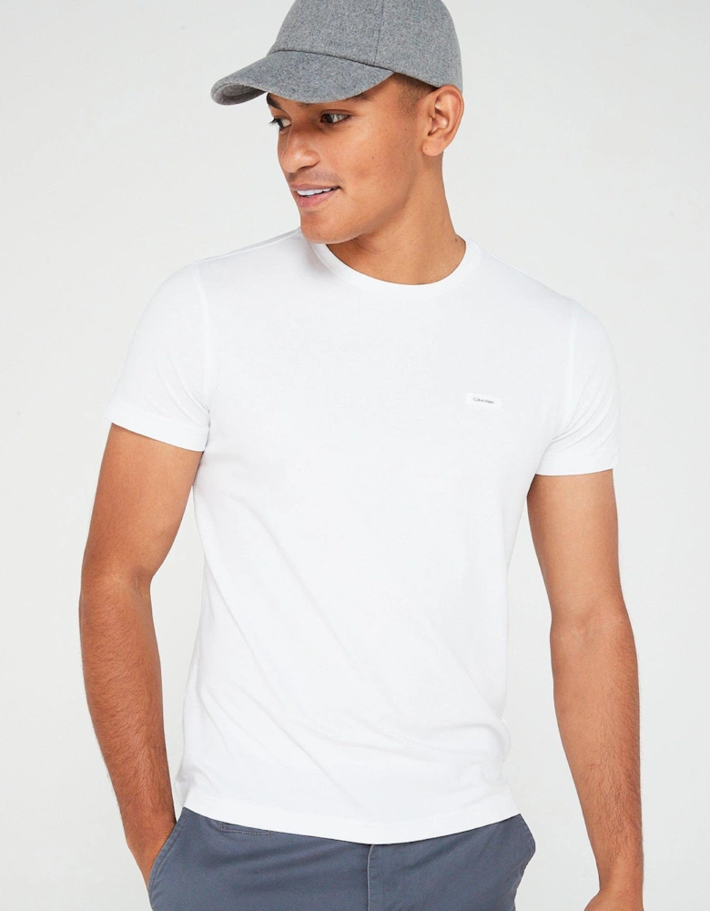 Stretch Slim Fit T-shirt - White