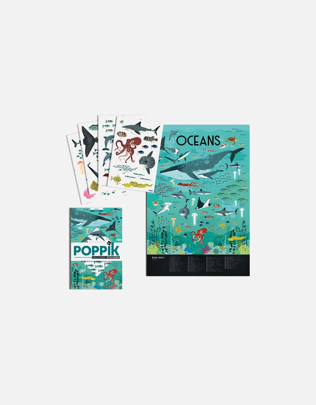 Oceans Discovery Stickers 67