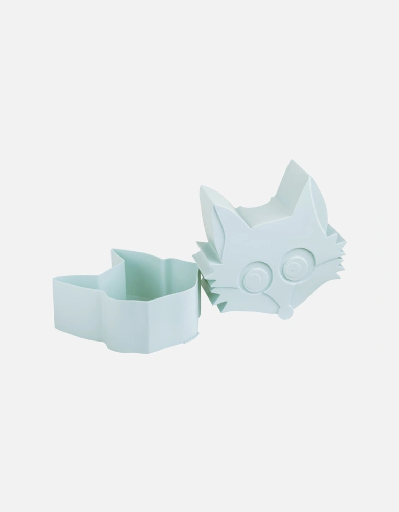 - Mini Snack Box, Fox (Light Blue)