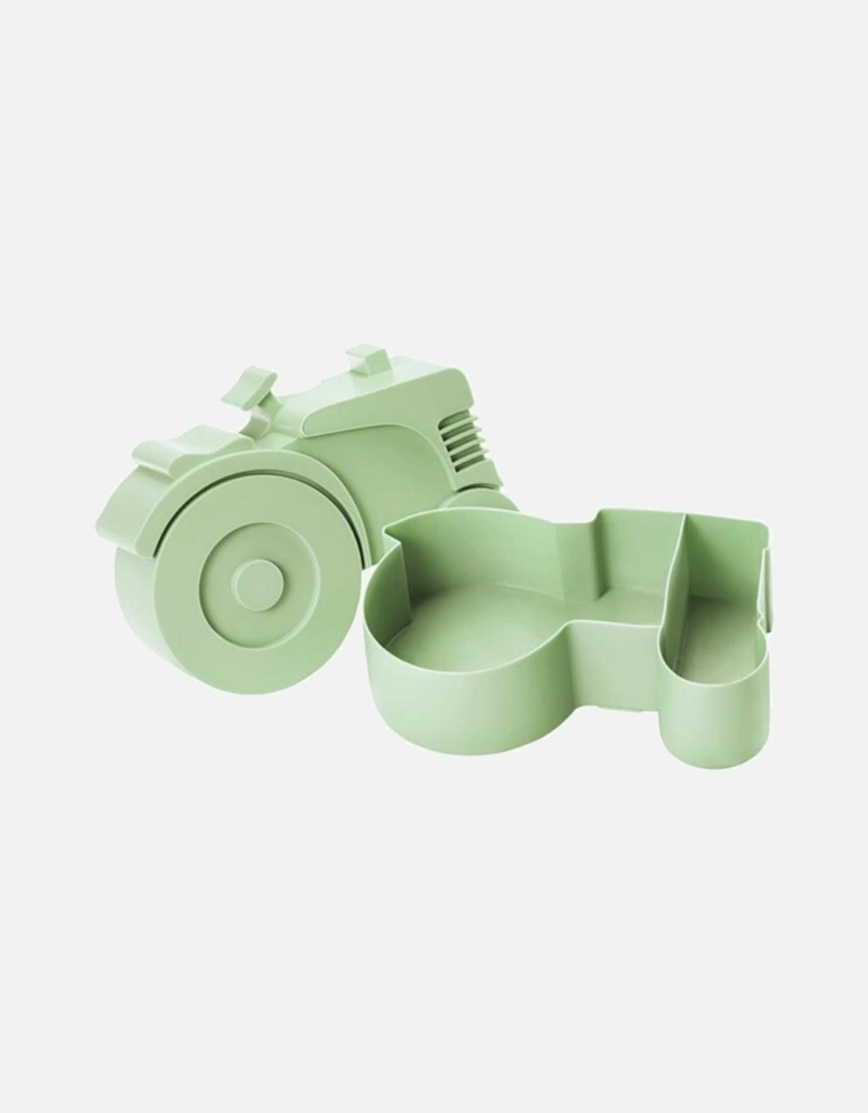 - Lunch Box with 2 compartments, Tractor shaped, Light