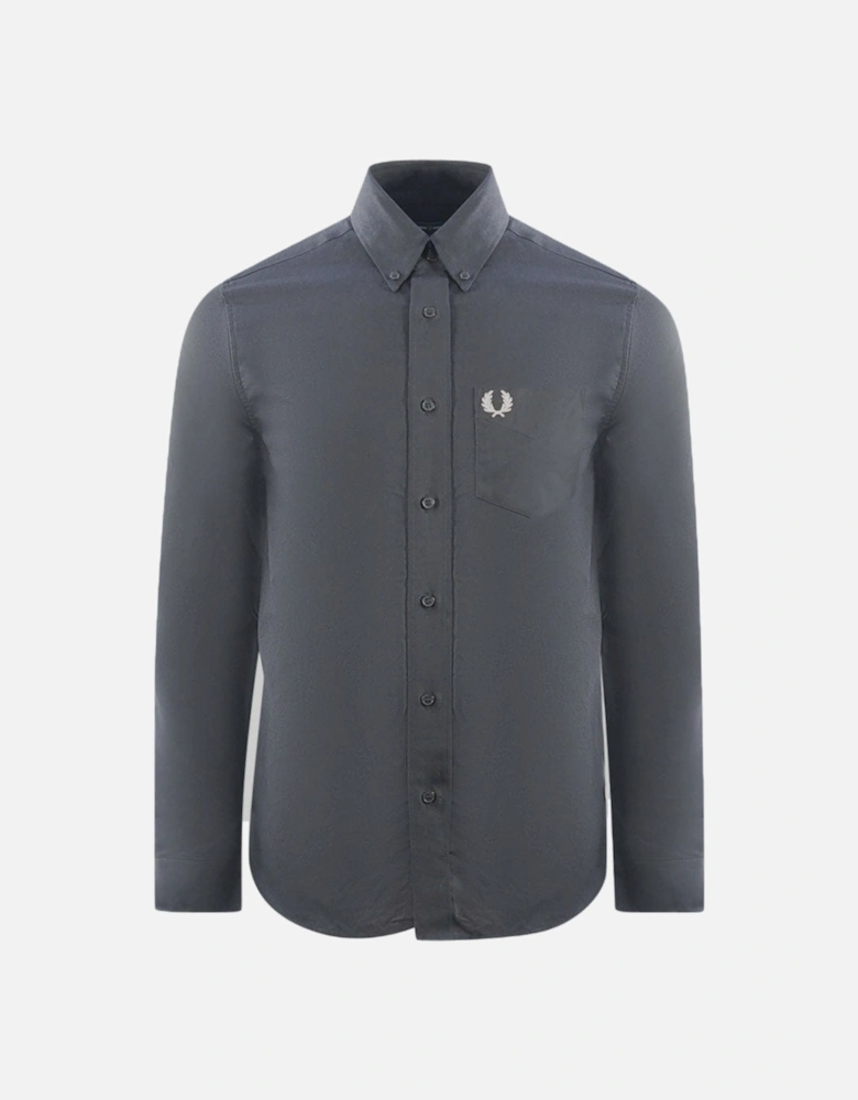 Oxford Black Casual Shirt