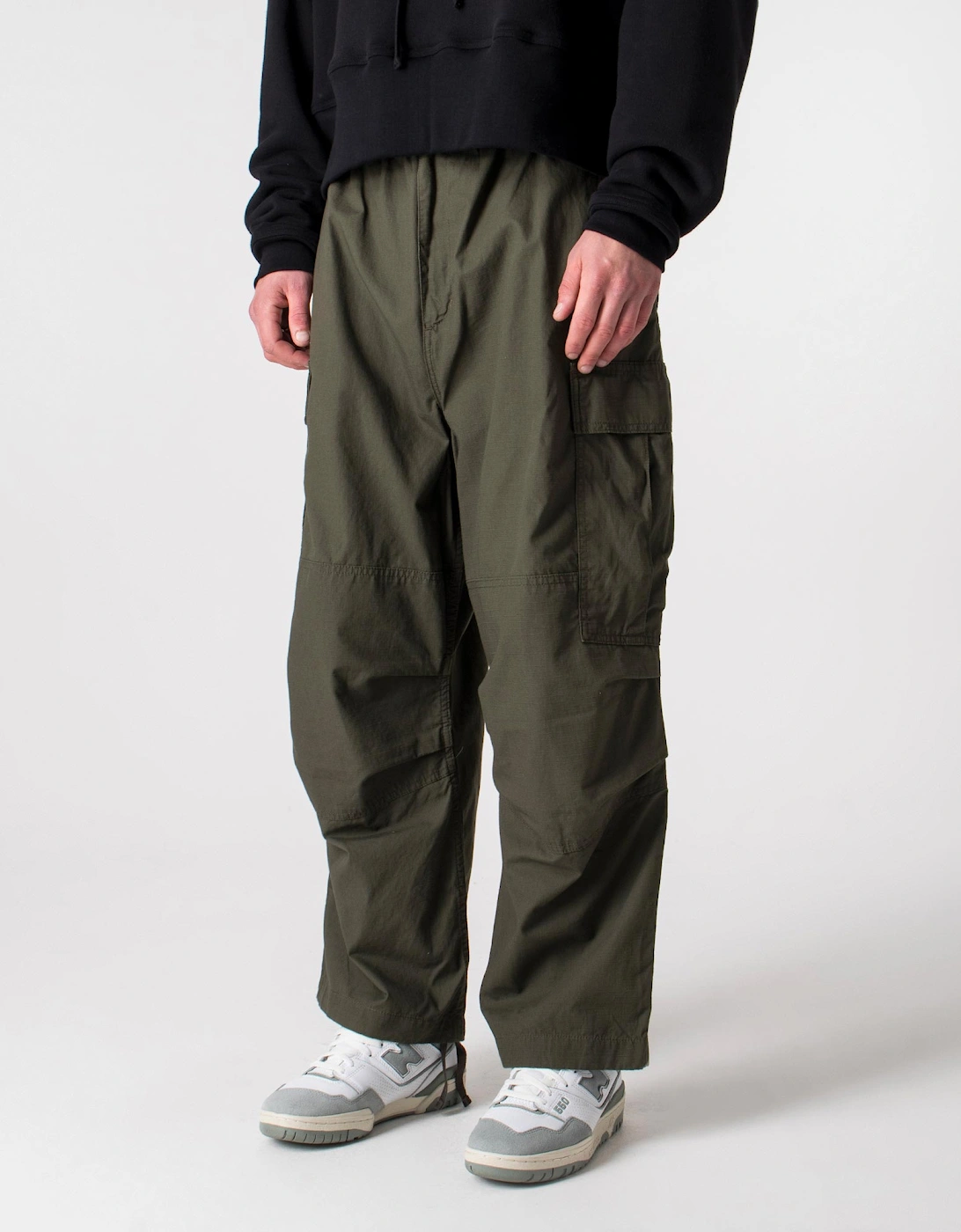 Relaxed Fit Jet Cargo Pants