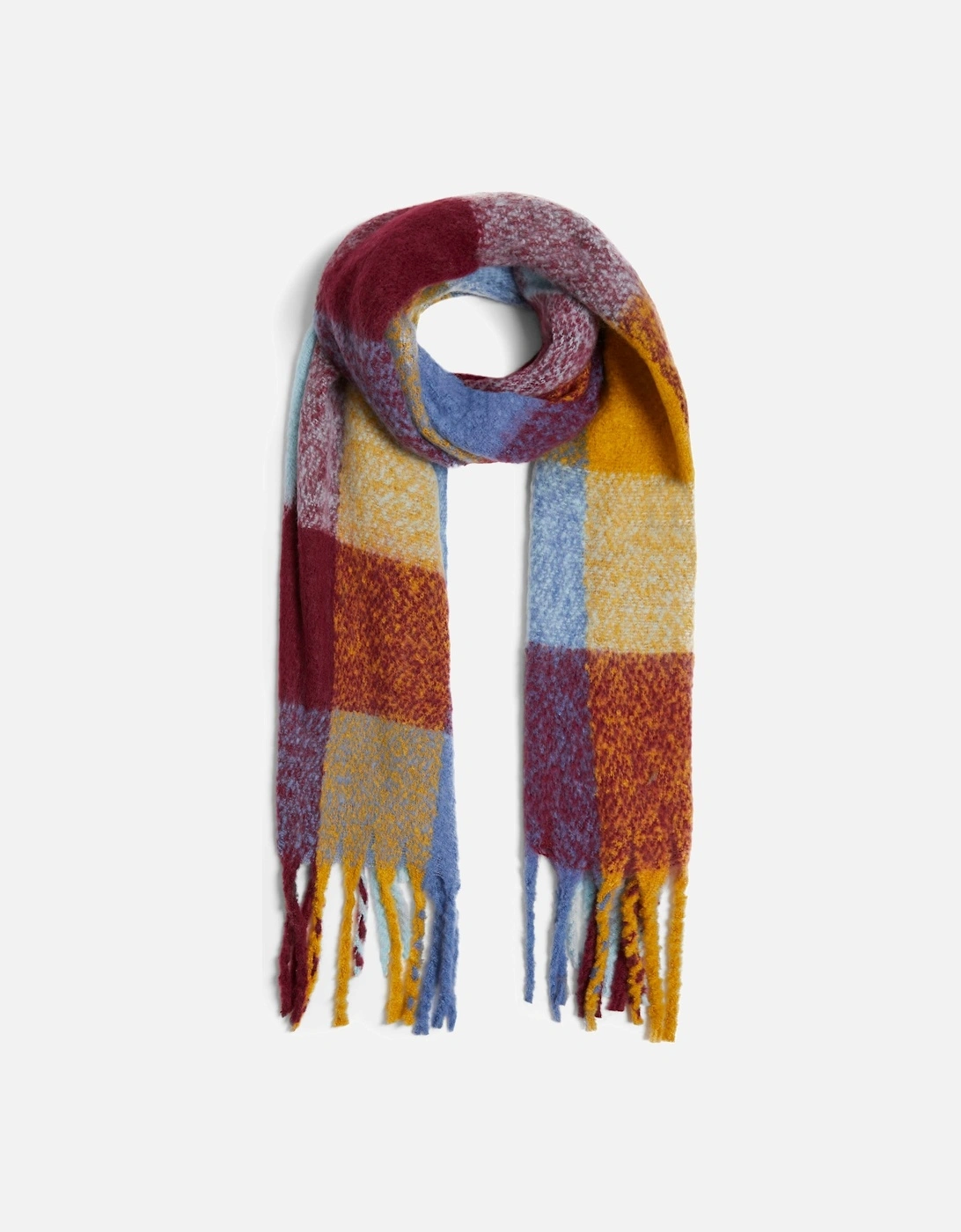 Arlequin Checkered Scarf Yellow, 4 of 3
