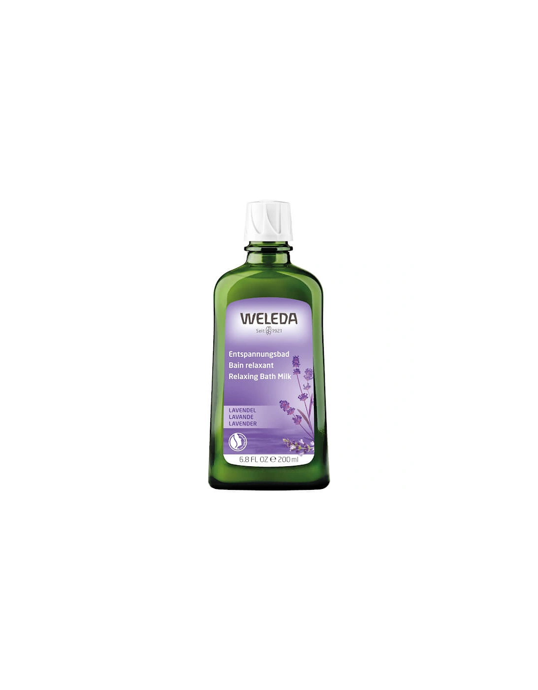 Relaxing Bath Milk - Lavender 200ml - Weleda, 2 of 1