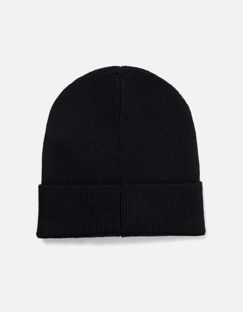 Foxxy Black Beanie Hat