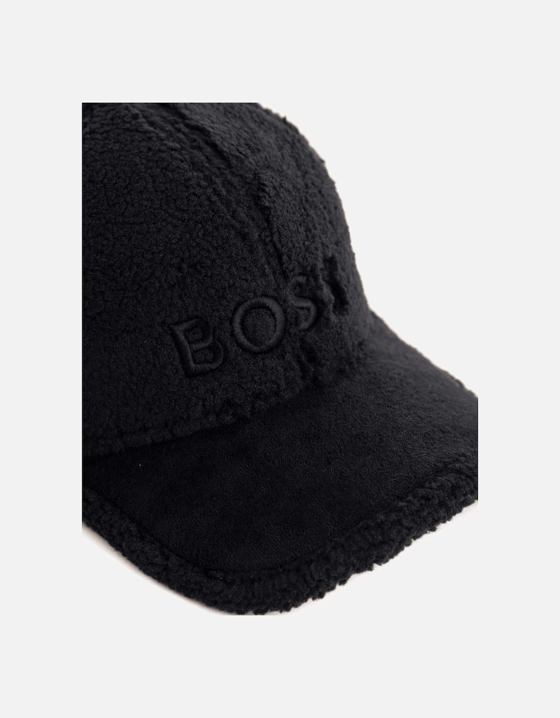 Eli Embroidered Logo Black Cap