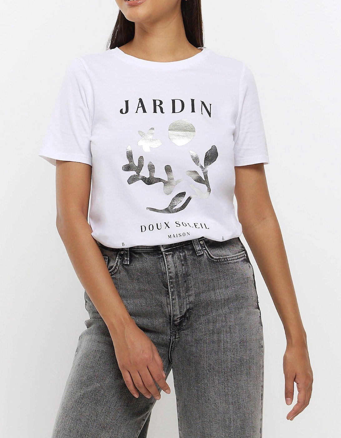 Jardin T-shirt - White, 6 of 5