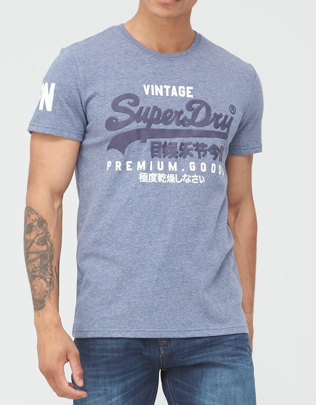 Classic Graphic Logo T-Shirt - Blue, 3 of 2
