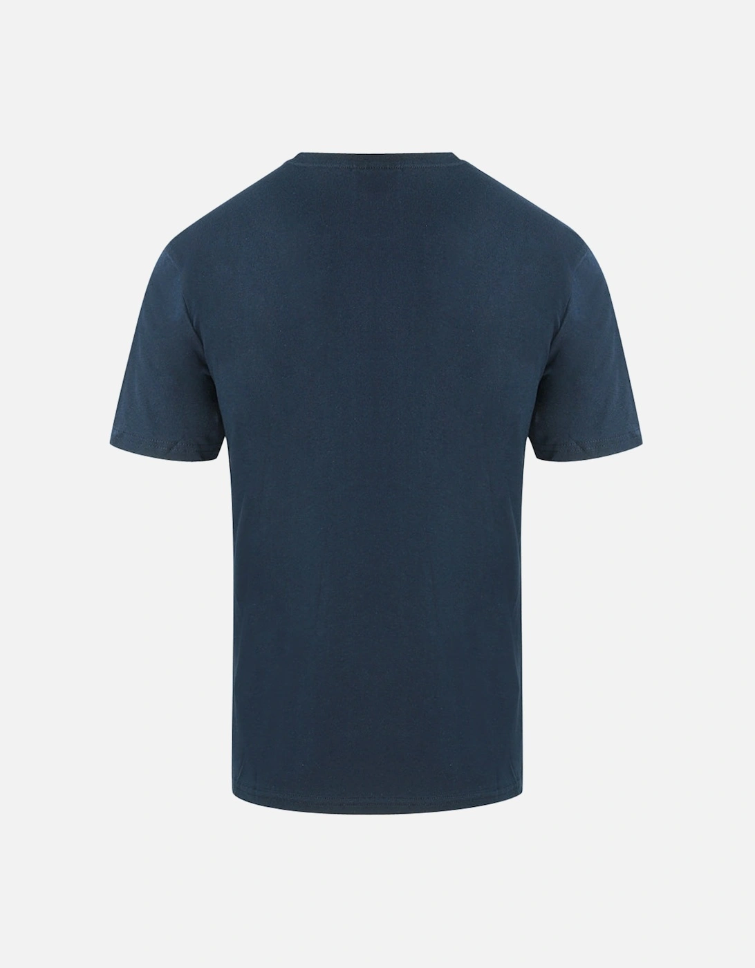 Block Brand Logo Navy Blue T-Shirt