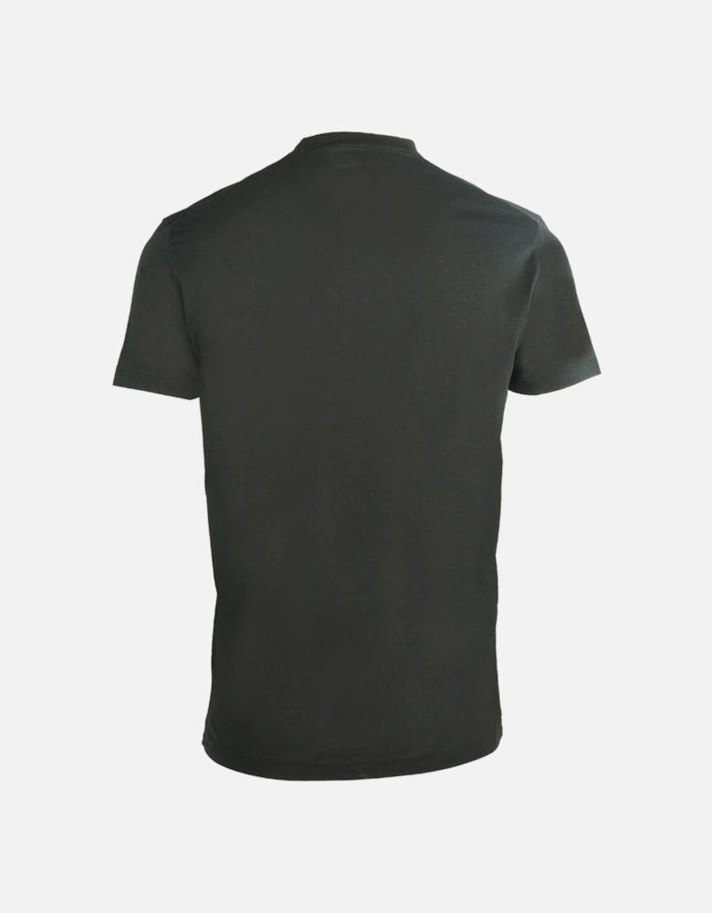 Cool Fit Multi Colour Logos Black T-Shirt
