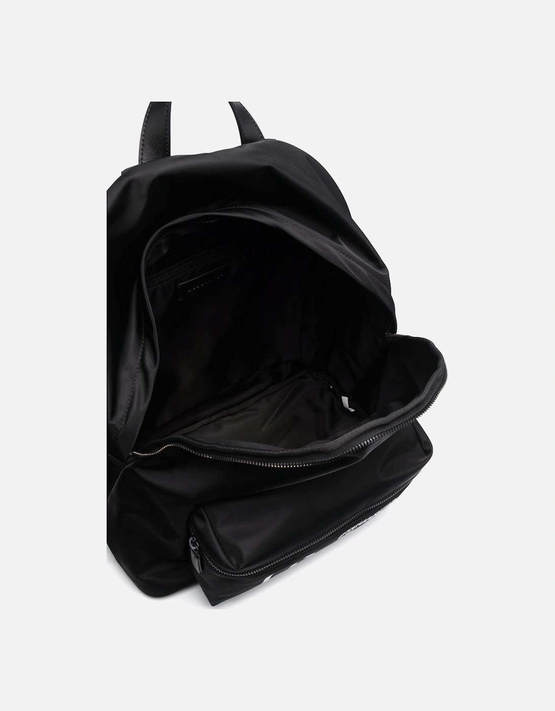 ICON Logo-print Pocket Backpack Black
