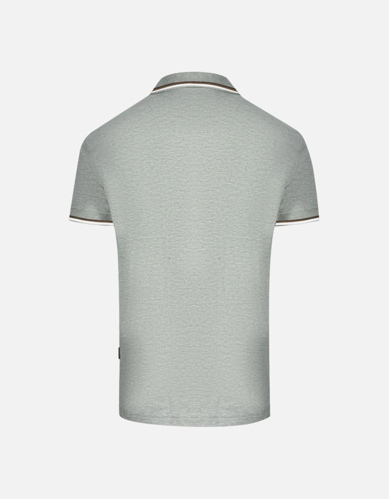 London Tipped Grey Polo Shirt