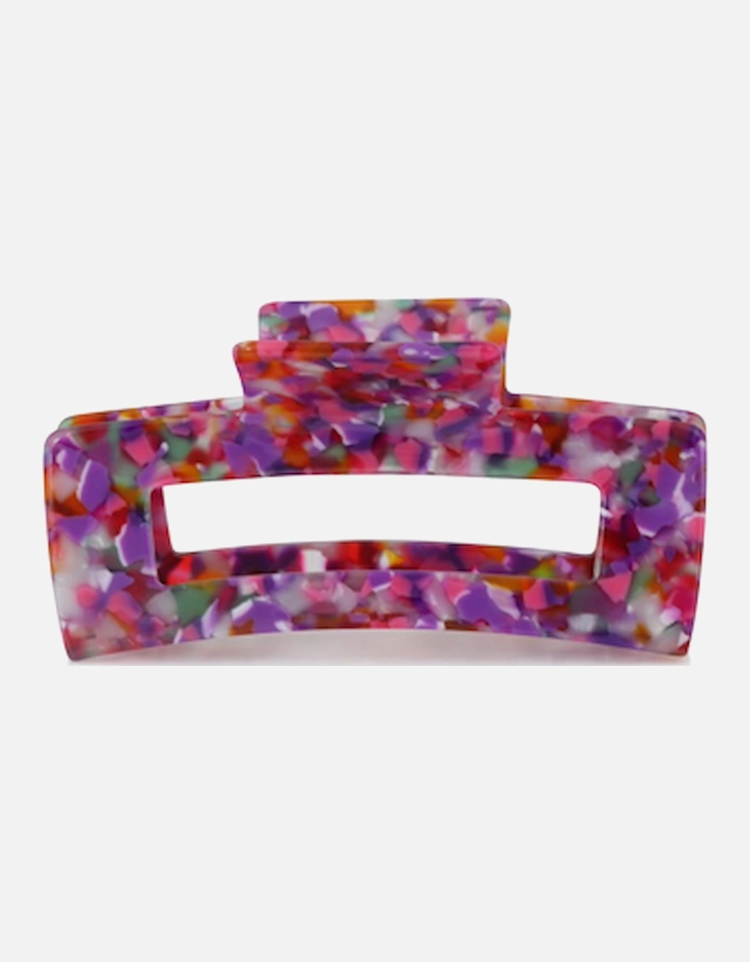 Erica Statement Bulldog Hairclip Pink Purple, 2 of 1