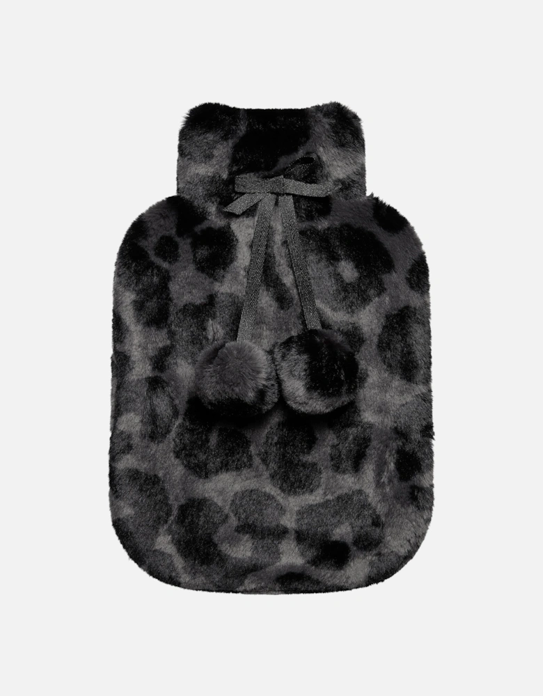 FAUX FUR HOT WATER BOTTLE-LEO