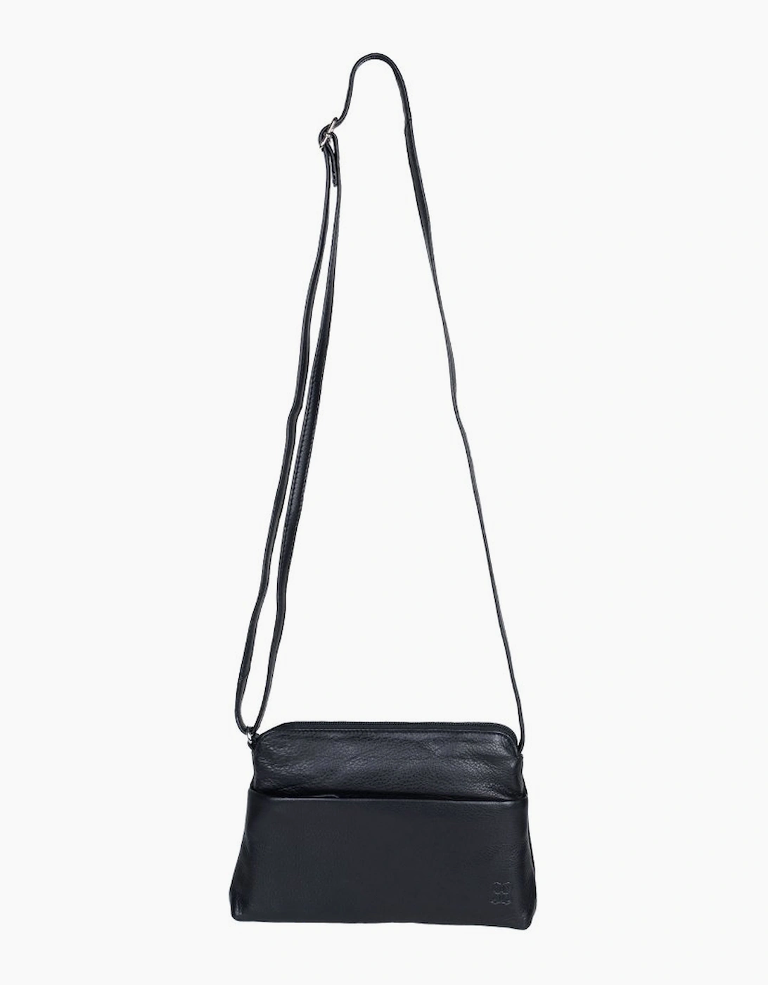 Lakeland Leather Women's Rydal Womens Cross Body Bag - Black - Size: ONE size