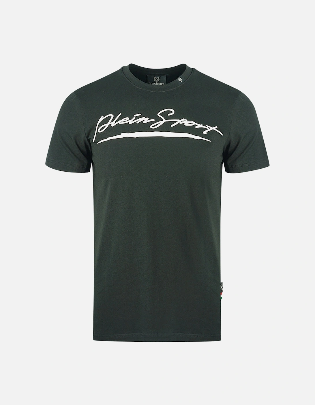 Plein Sport Signature Logo Black T-Shirt, 3 of 2