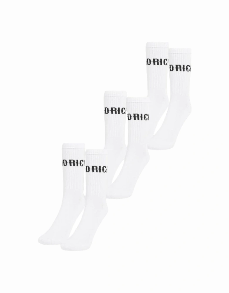 OG Core 3 Pack Socks - White