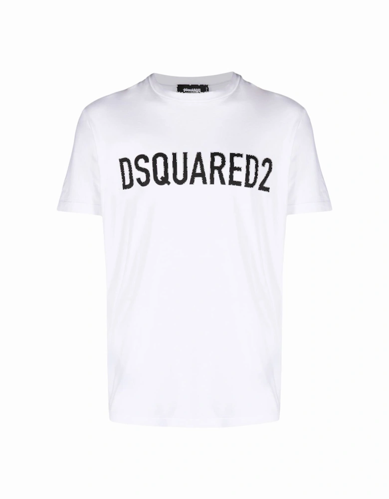 Slouch Logo-print T-shirt in White