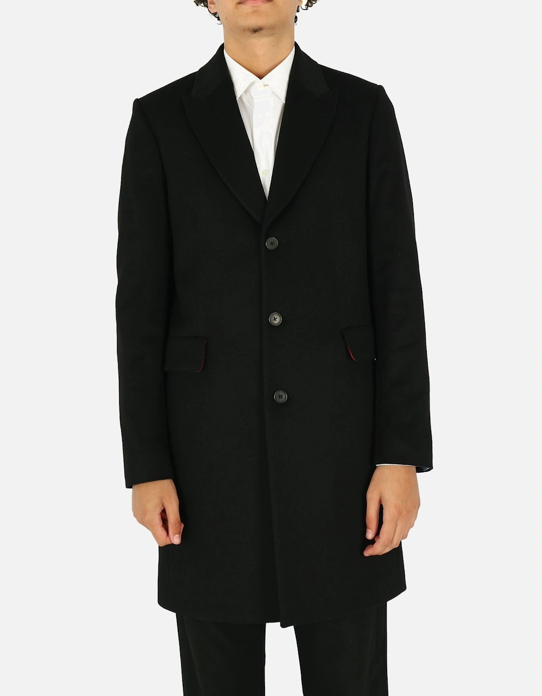 SB Wool Cashmere Black Overcoat, 5 of 4