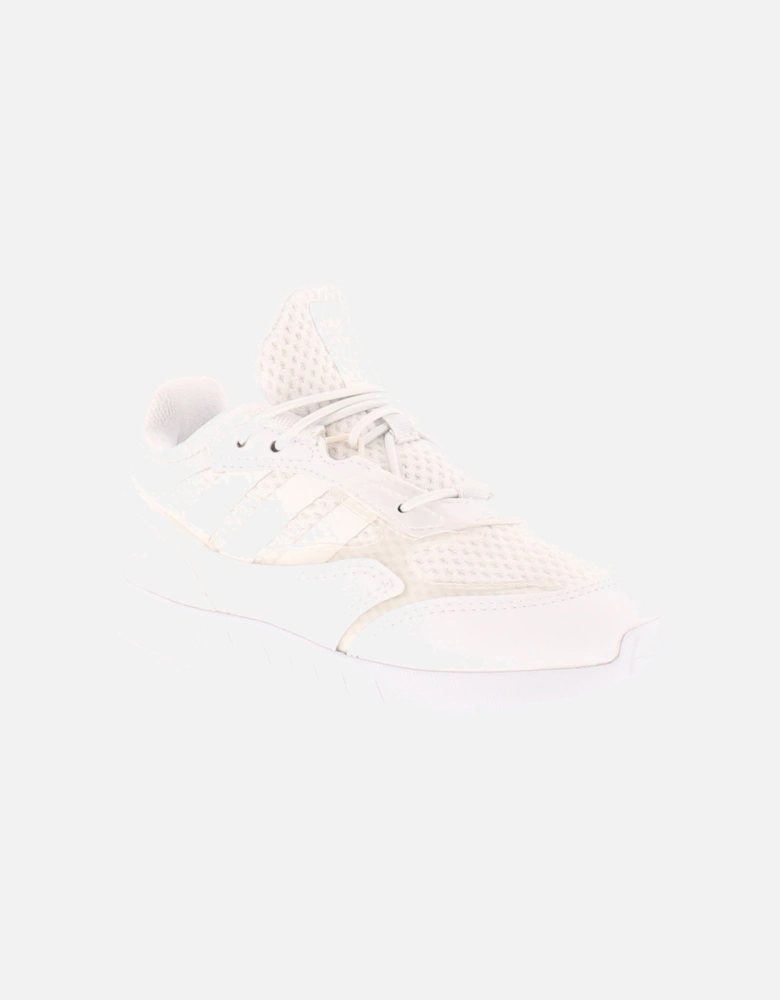 Childrens Trainers Infants ZX 1k 2 0 Lace Up white UK Size