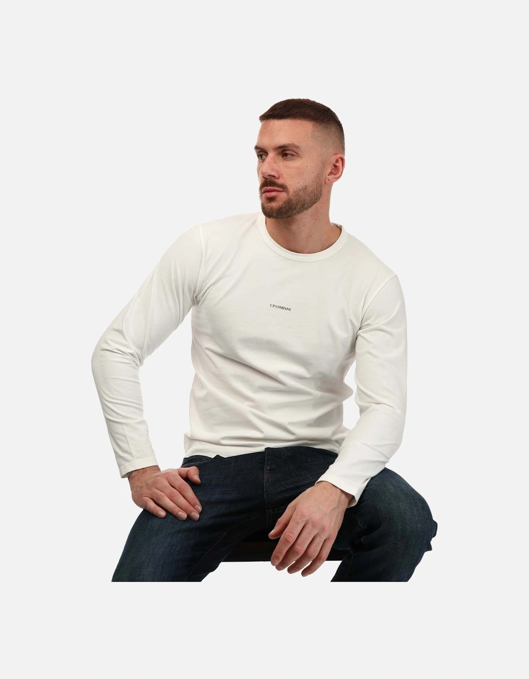 Mens Brushed Jersey Long Sleeve T-Shirt