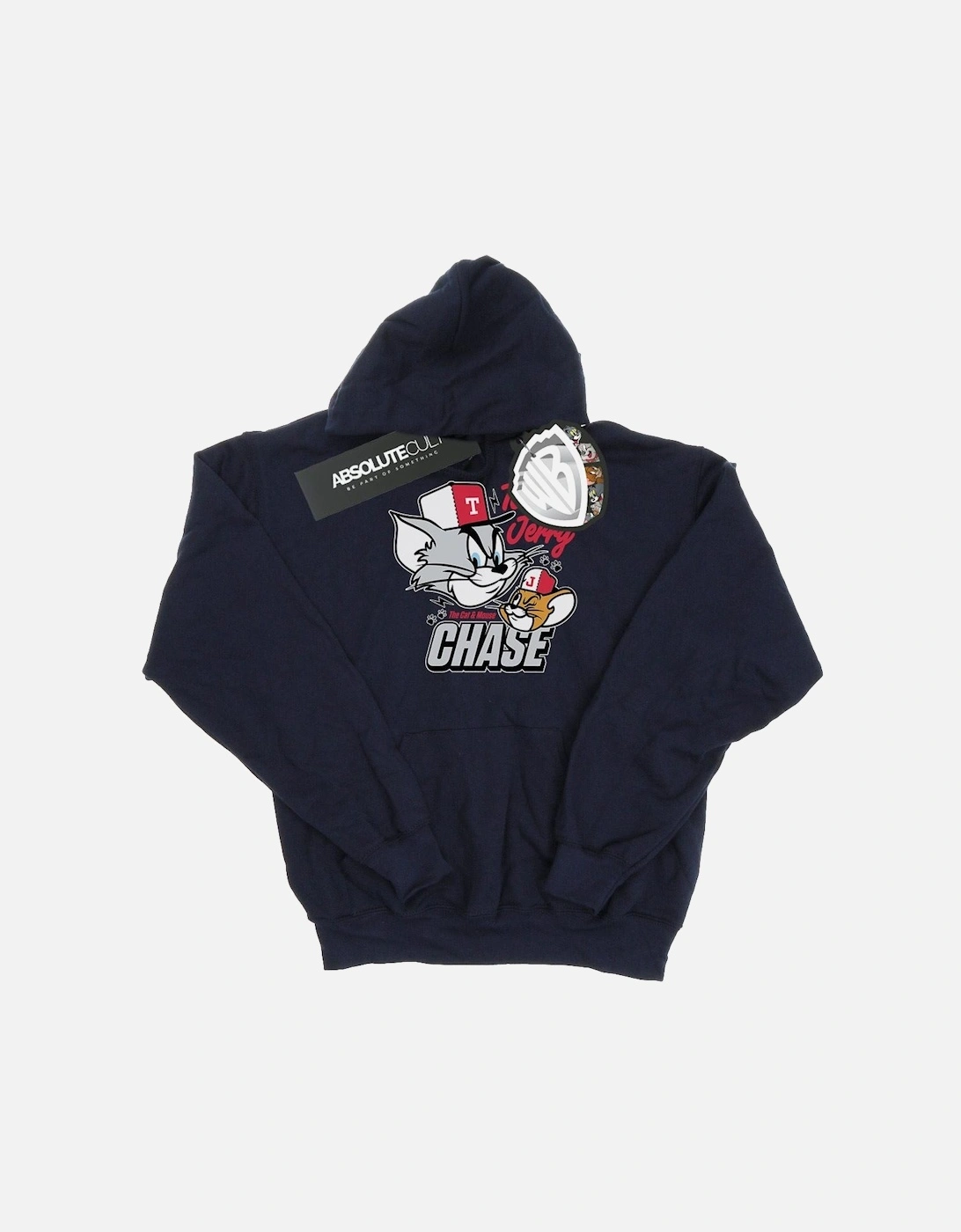 Tom And Jerry Mens Cat & Mouse Chase Hoodie, 6 of 5