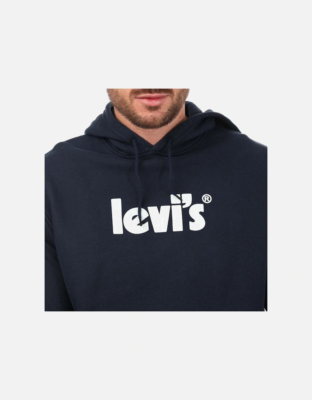 Mens Relaxed Graphic Hoody