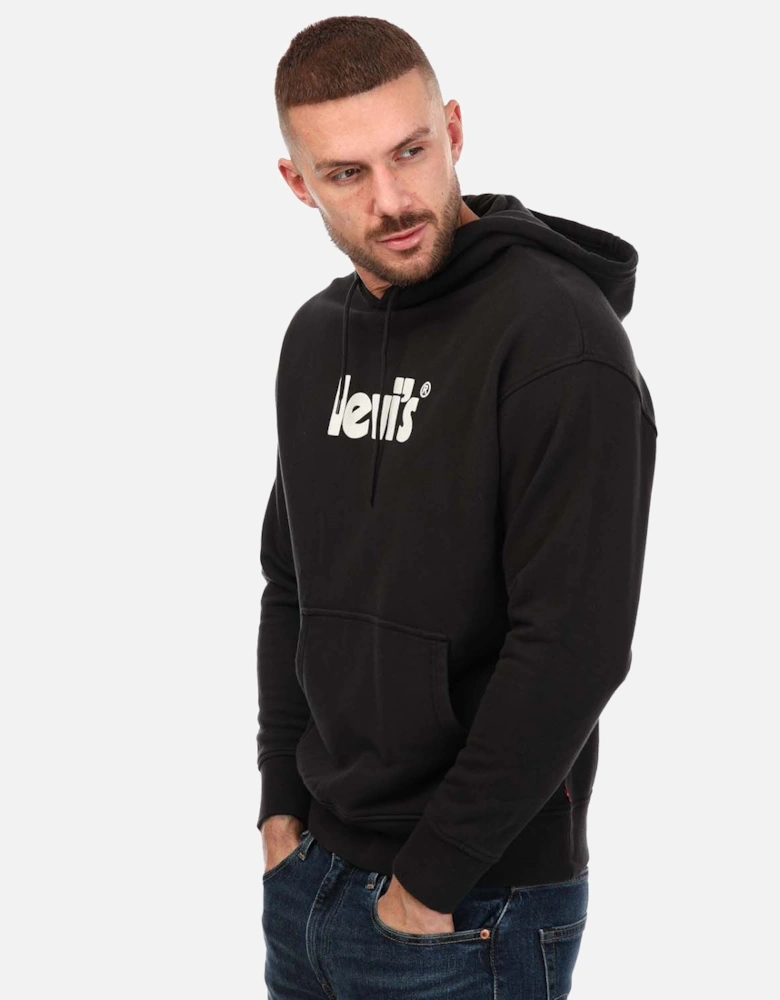 Mens Relaxed Graphic Hoody