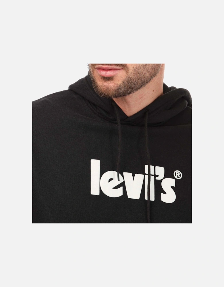 Mens Relaxed Graphic Hoody