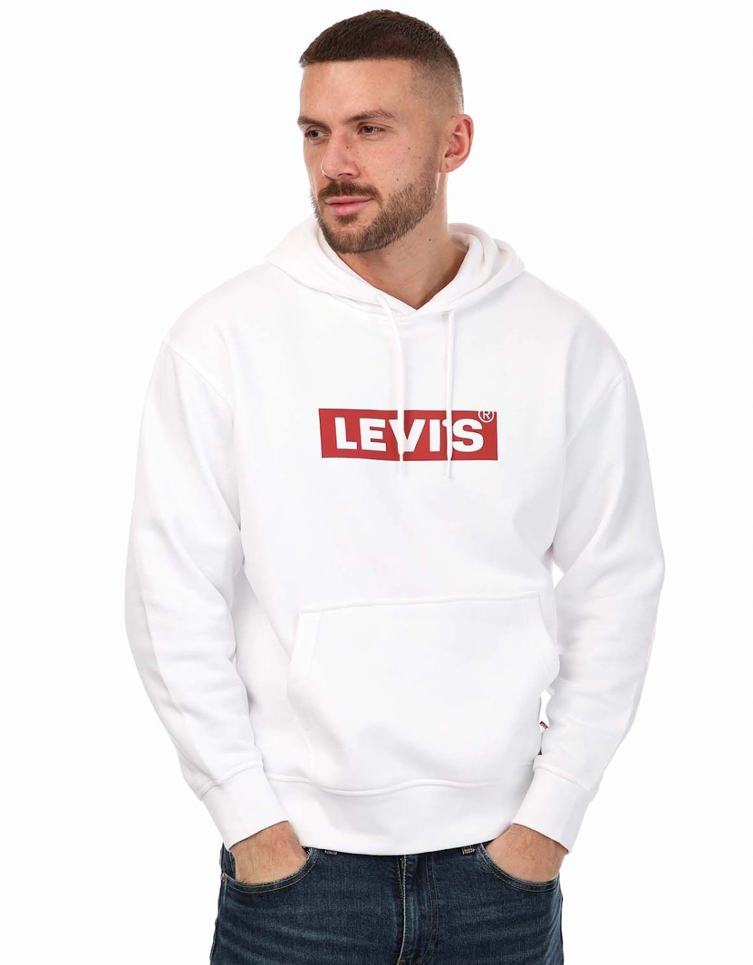 Mens Relaxed Graphic Hoody, 5 of 4
