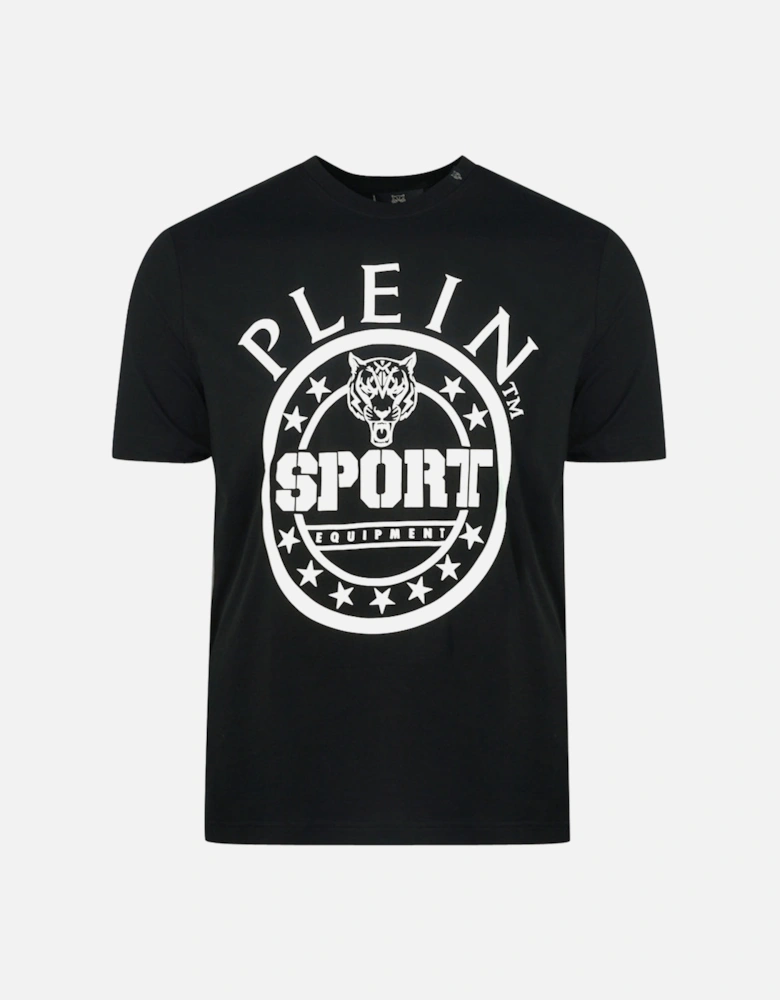 Plein Sport Circle Logo Black T-Shirt