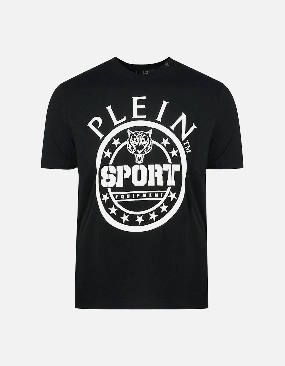 Plein Sport Circle Logo Black T-Shirt, 3 of 2