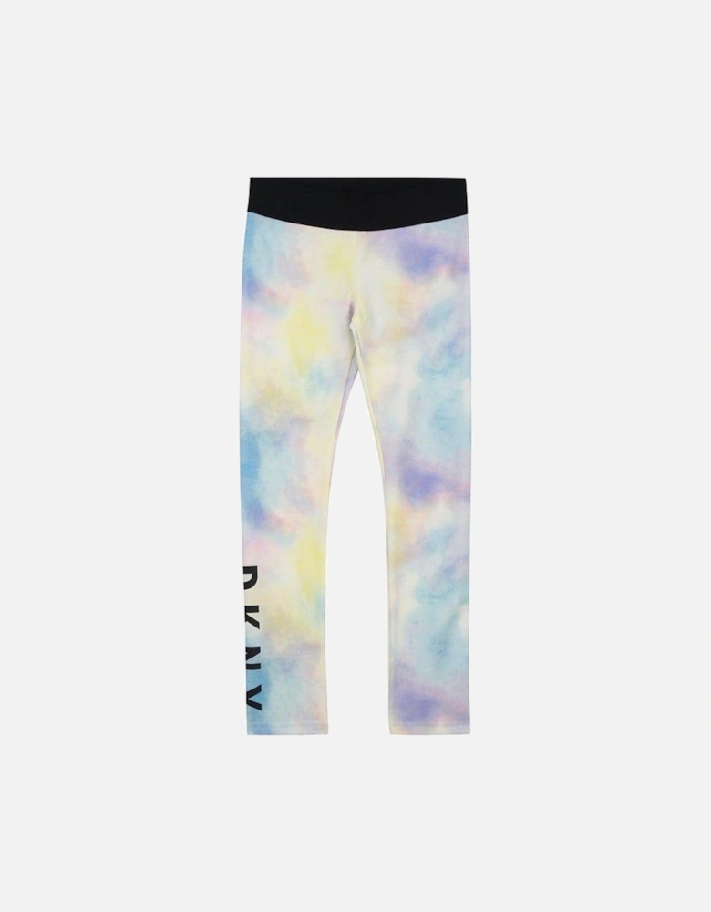 Girls Tie Dye Leggings