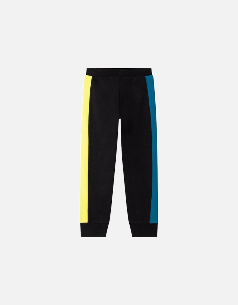 Boys Blue / Yellow Stripe Joggers