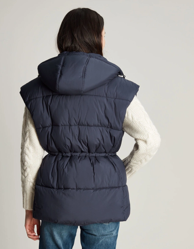 Womens Witham Padded Hooded Gilet