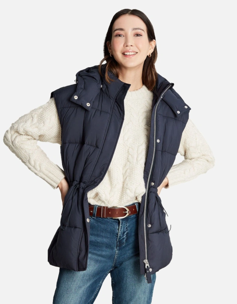 Womens Witham Padded Hooded Gilet