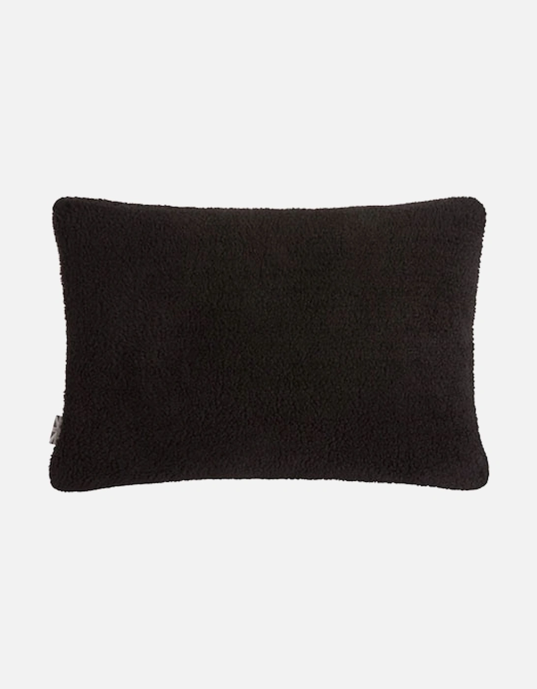 Oblong Cushion Sherpa Black, 2 of 1