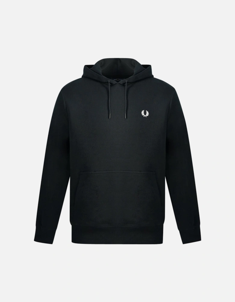 Pixel Print Black Hooded Sweatshirt
