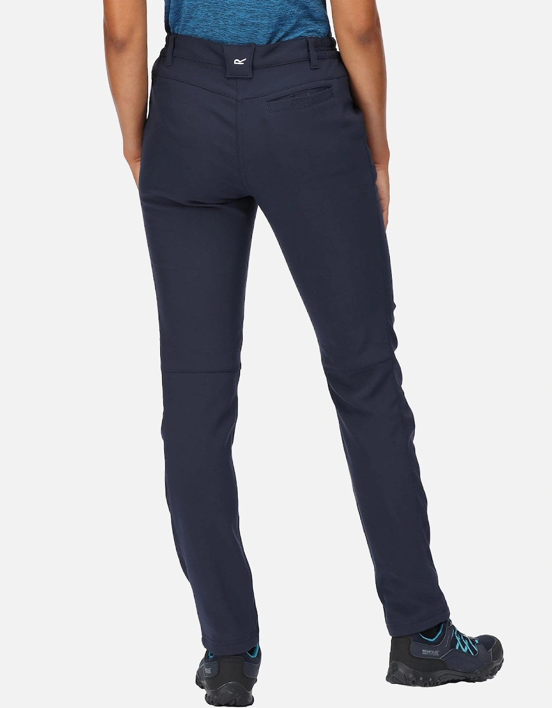 Womens Fenton Softshell Water Resistant Trousers - Navy