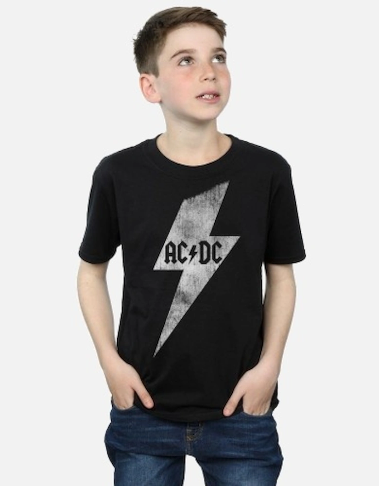 Boys Lightning Bolt Cotton T-Shirt