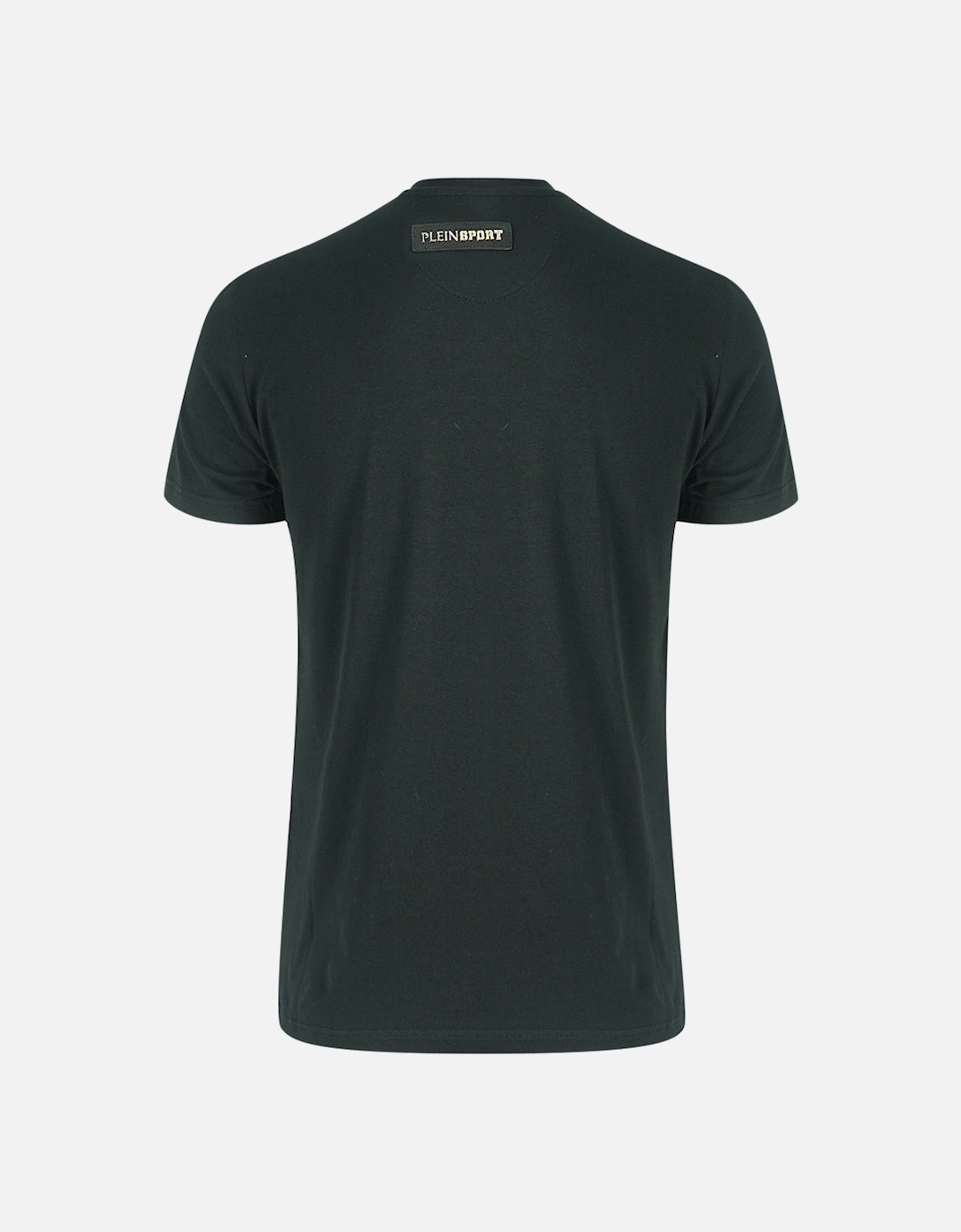 Plein Sport Gold Logo Black T-Shirt