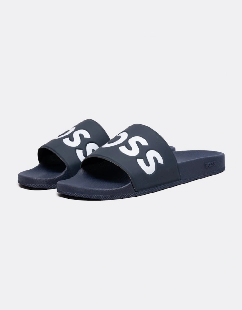 Orange Aryeh Mens Signature TPU Slides