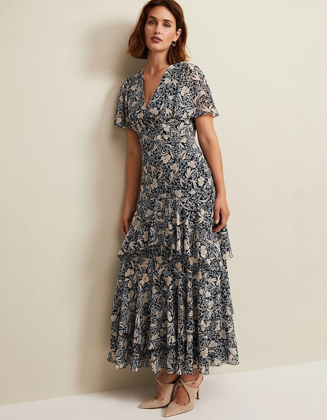 Tyanna Floral Maxi Dress, 2 of 1