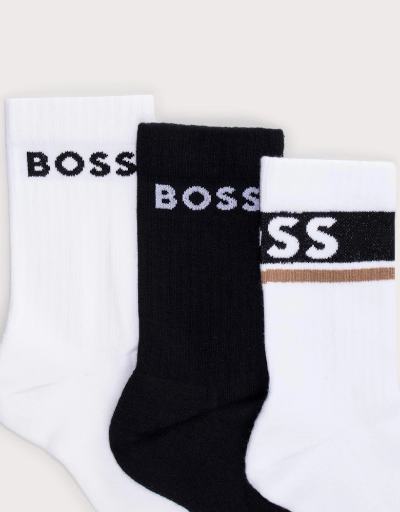 3 Pack QS Design CC Socks