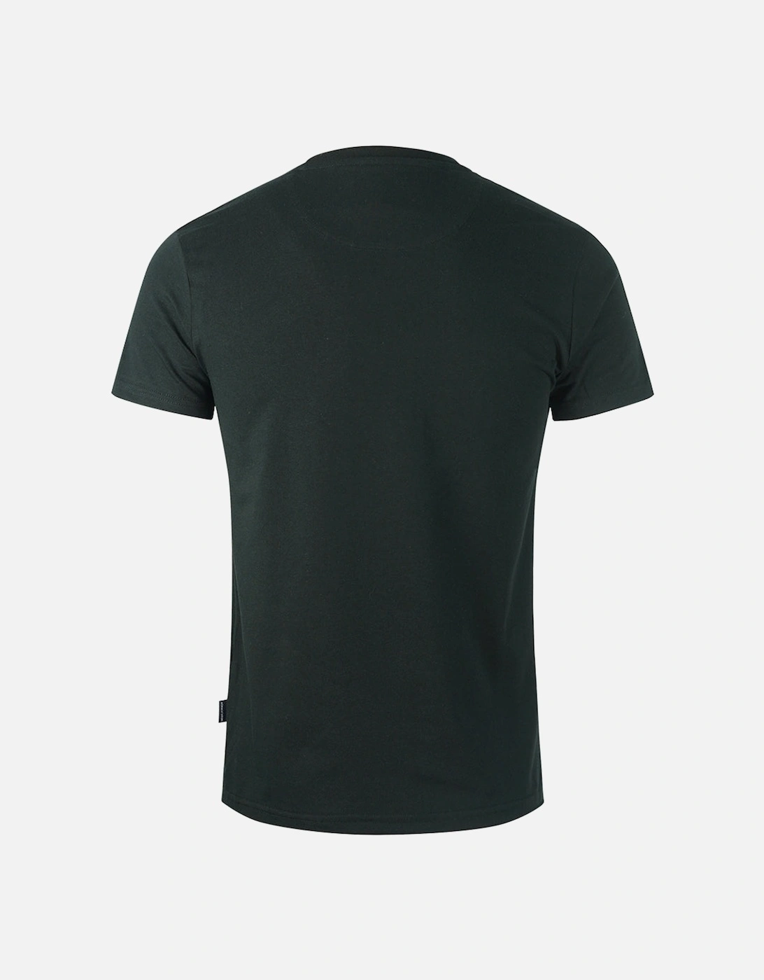 Large Pixeled Aldis Logo Black T-Shirt