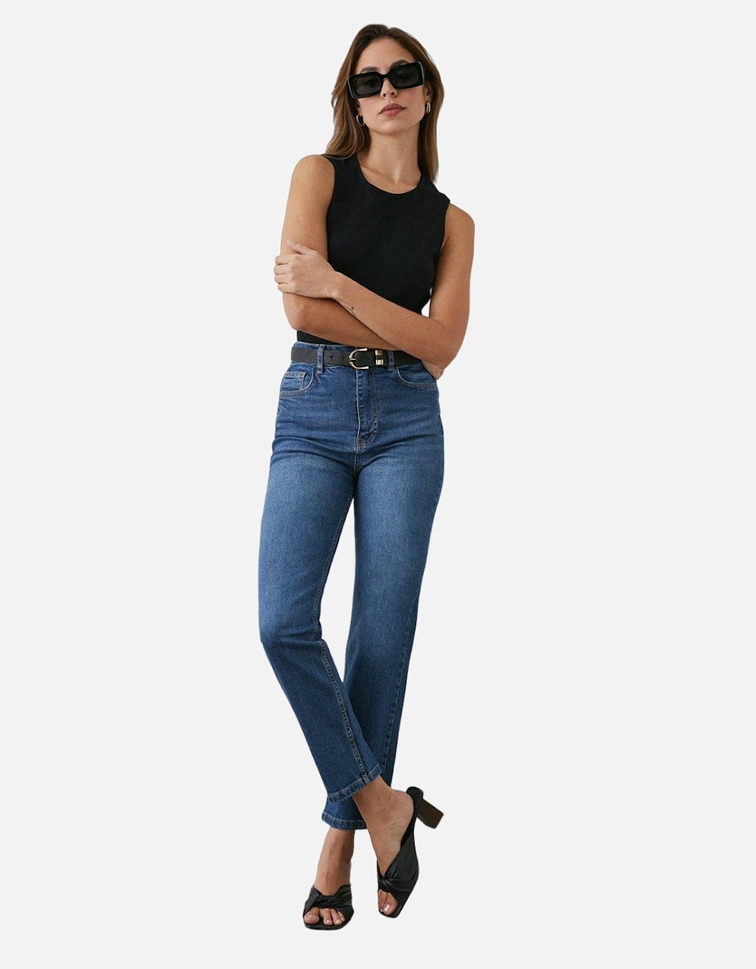 Womens/Ladies Mom Jeans