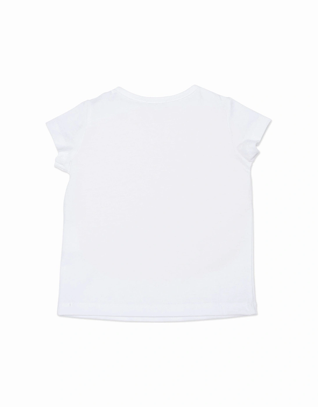 Baby Girls Logo T-shirt White